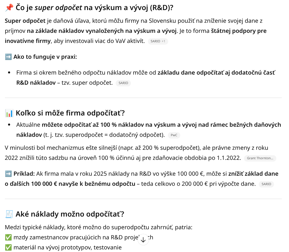 Ták podľa zákona ako výskumník na tejto stránke mám právo na všetky dane v 100% výške späť: